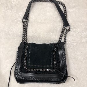 Zara Trafaluc black purse.